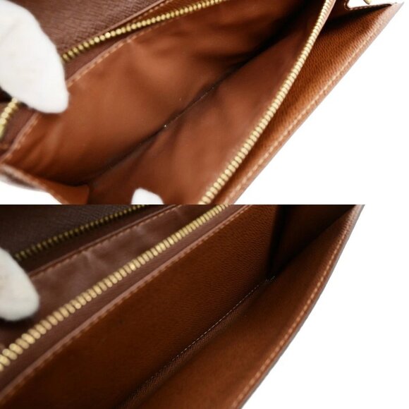 LOUIS VUITTON Portefeuille Sarah Long Bifold Wallet Monogram BN M61734 62EE070 - Picture 11 of 14